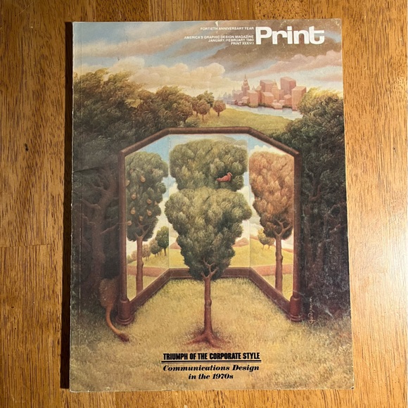 PRINT | Art | Print Magazine January February 98 American Graphic ...